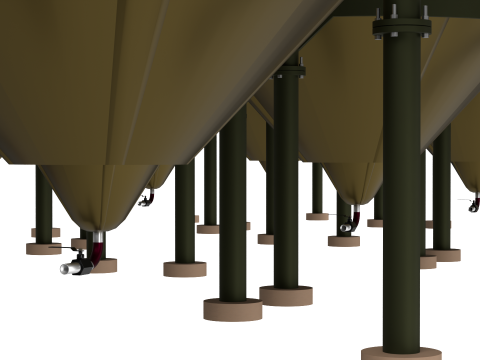 G&auml;rtanks 3D Modell