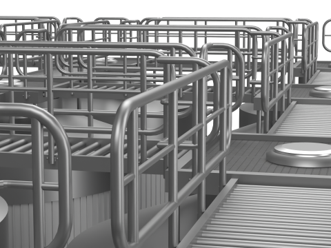 G&auml;rtanks 3D Modell