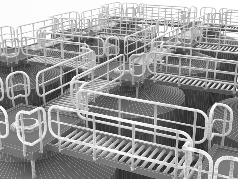 G&auml;rtanks 3D Modell