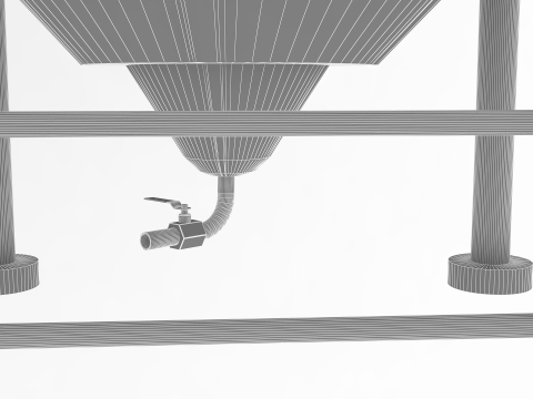 G&auml;rtanks 3D Modell