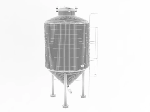 Fermentation Tank 3D Model