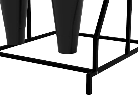 鲜花展示架 3D 模型