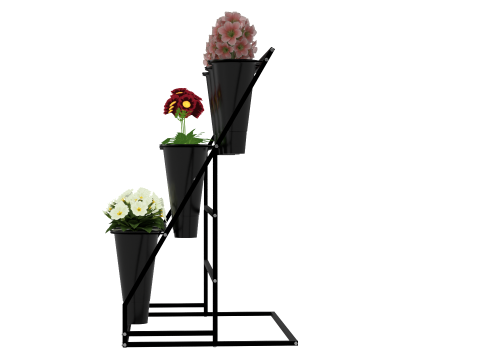 Flower Display Stand 3D Model