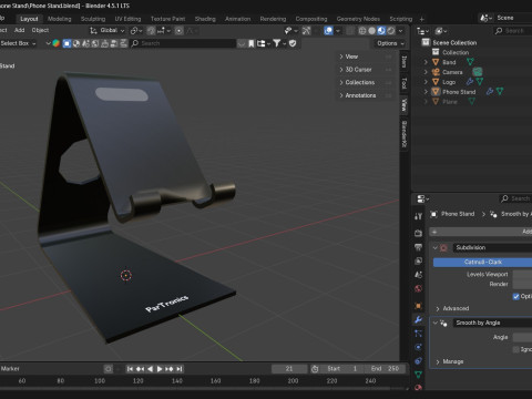 Mobile Stand - Holder 3D Model