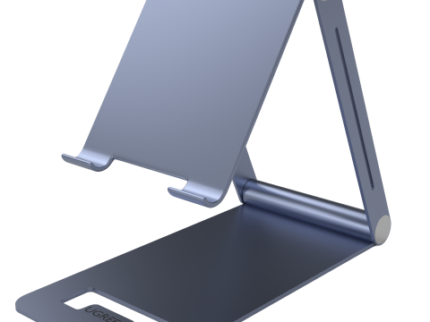 Mobiler St&auml;nderhalter 3D Modell