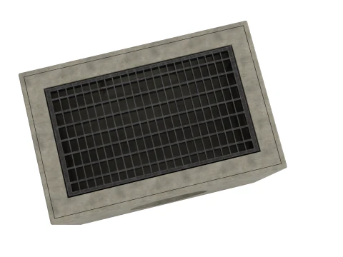 Concrete Drain Inlet 3D Model