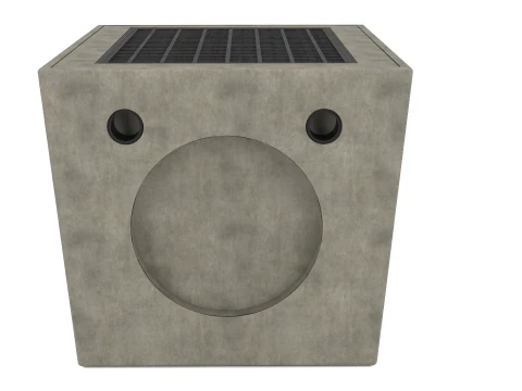 Concrete Drain Inlet 3D Model