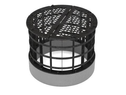 Concrete Drain Inlet 3D Model
