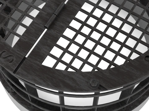 Concrete Drain Inlet 3D Model