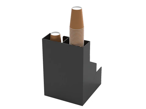 Cups Organizer Dispenser 3D Model