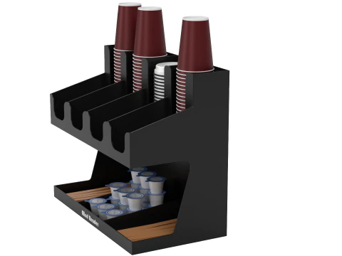 Cups Organizer Dispenser 3D Model