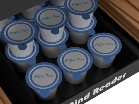 Cups Organizer Dispenser 3D Model