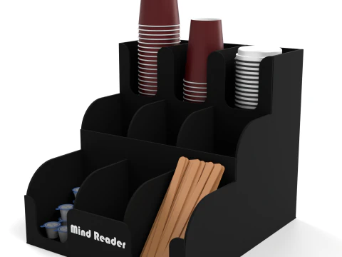 Cups Organizer Dispenser 3D Model
