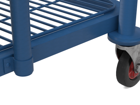 Industrial Trolley 3D Model