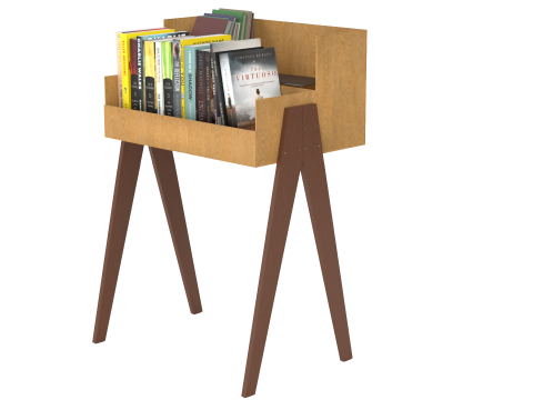 Подставка для хранения пластинок 3D Модель