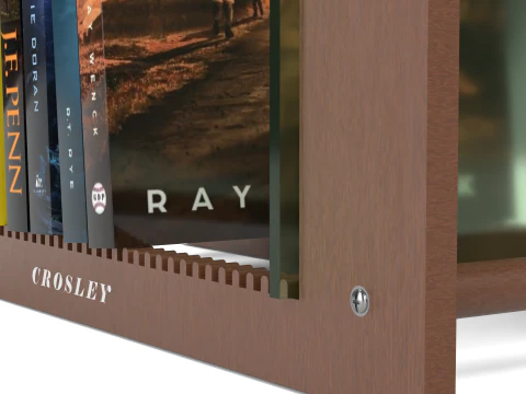 Record Storage Stand 3D Model