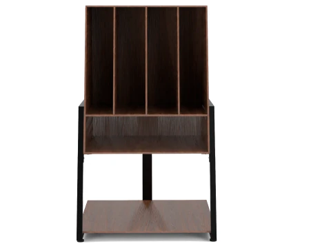 Books Record Storage Stand 3D Model