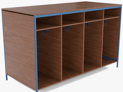 Kitap Kayıt Depolama Masası 3D Model