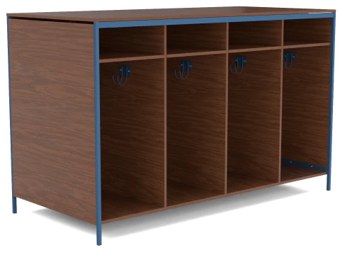 Books Record Storage Desk 3D Model