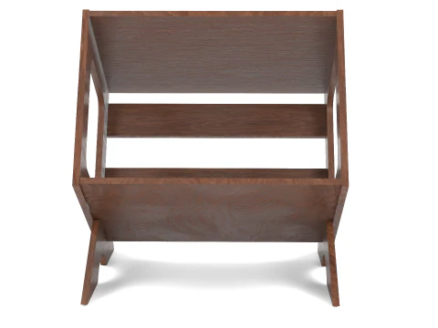 Books Record Storage Stand 3D Model
