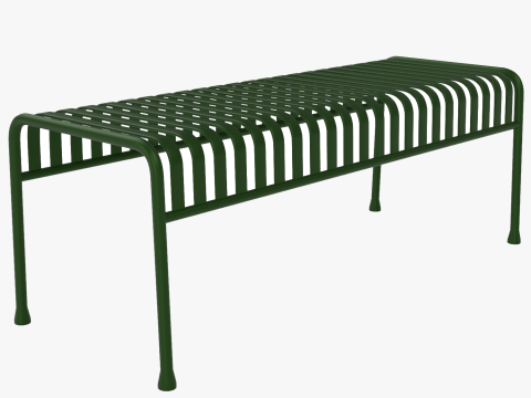 Mesa verde para m&oacute;veis de exterior listrados Hay Palissade Modelo 3D