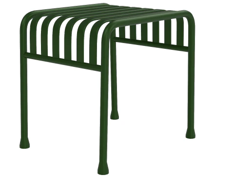 Hay Palissade Striped Outdoor Furniture Green Table 3D Model