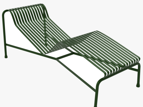 Chaise Longue Palissade Hay Palissade Cord Modello 3D