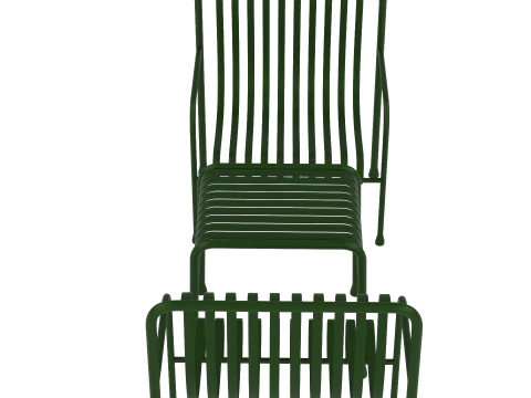 Hay Palissade Striped Outdoor Furniture 3D Model