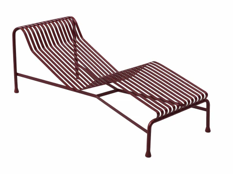 Hay Palissade Cord Palissade Chaise Longue 3D Model