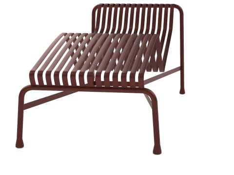 Hay Palissade Cord Palissade Chaise Longue 3D Model