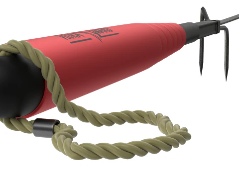 Garden Tool Hand Prong 3D Model