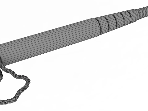 Garden Tool Hand Prong 3D Model