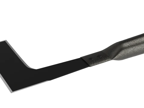 Garden Tool Hand Sickle 3D Model