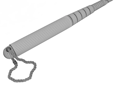 Garden Tool Hand Sickle 3D Model
