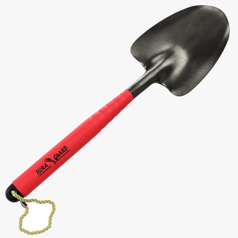 Garden Tool Hand Shovel 3D Model .c4d .max .obj .3ds .fbx .stl .blend 
