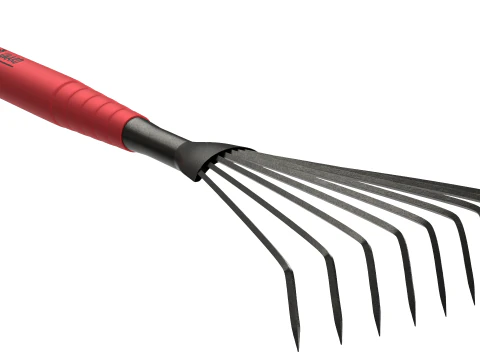 Garden Tool Hand Rake 3D Model