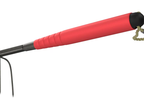 Garden Tool Hand Fork 3D Model