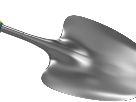 Garden Tool Hand Shovel 10 3D Model