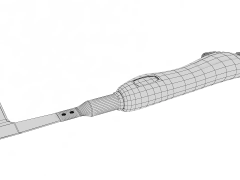 Garden Tool Hand Sickle 3D Model