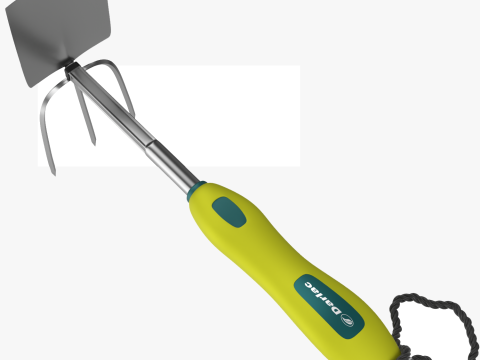 Садовый инструмент Ручной мотыга-культиватор 3D Модель