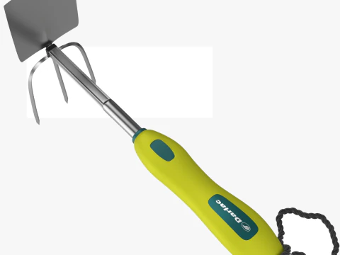Cultivador de azada manual para herramientas de jard&iacute;n Modelo 3D