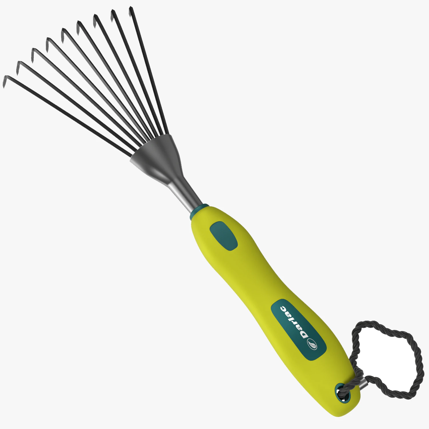 Garden Tool Hand Rake 3D Model .c4d .max .obj .3ds .fbx .stl .blend