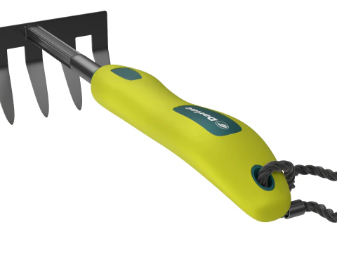 Garden Tool Hand Rake 3D Model