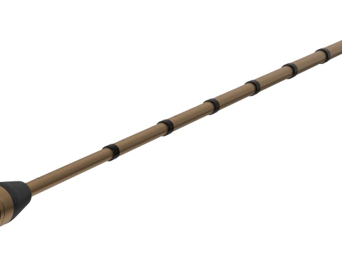 Telescopic Walking Blind Cane Tool 3D Model
