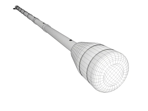Telescopic Walking Blind Cane Tool 3D Model