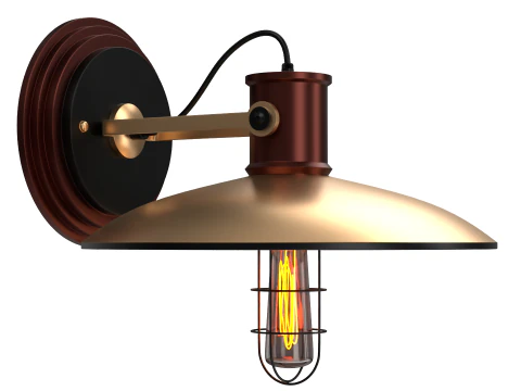 Настенный светильник 3D Модель