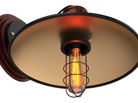 Настенный светильник 3D Модель