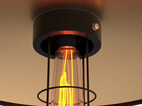 Настенный светильник 3D Модель