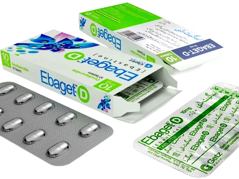 Tablet Box Medicine 3D Model