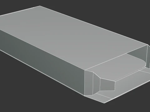 Tablet Box Medicine 3D Model